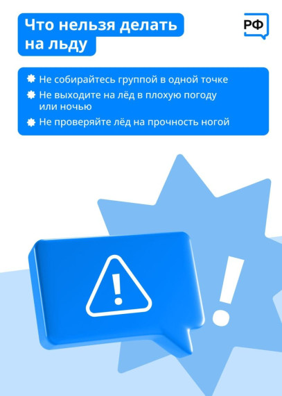 Выходя на лёд, помните!.