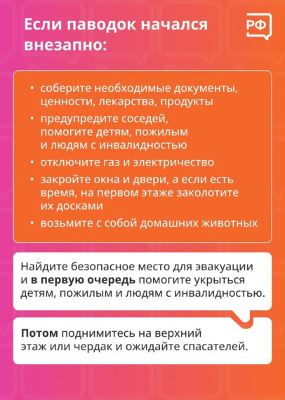 Подготовка к половодью.