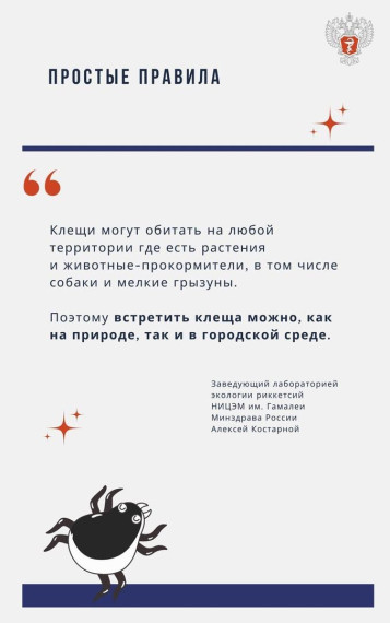 Простые правила: как защититься от клещей.