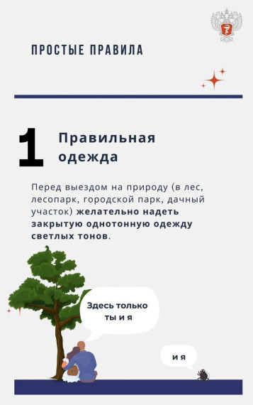 Простые правила: как защититься от клещей.
